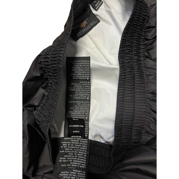 NWOT Women's Harley‎ Davidson Motorcycle Rain Pants Hi-Viz Waterproof Size Small - Picture 8 of 14